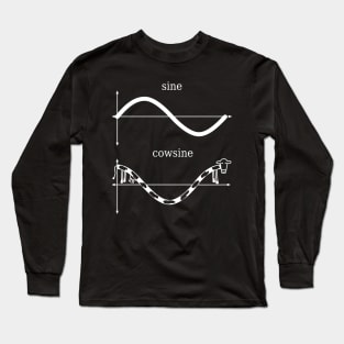 Sine and Cowsine Long Sleeve T-Shirt